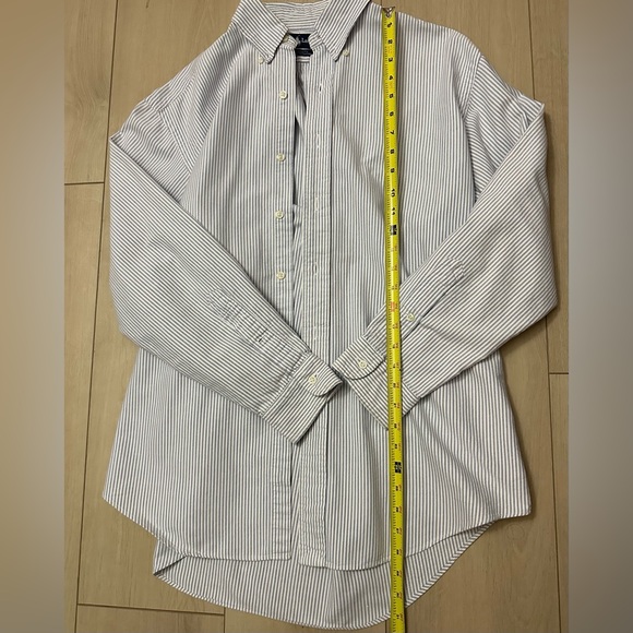 Men’s Ralph Lauren, Yarmouth Fit, Long Sleeve, Striped Dress Shirt - Size 16/33 - Picture 10 of 10